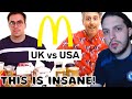 Reacting to USA vs UK | MCDONALDS FOOD WARS