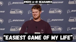 Sam Darnold Postgame Press Conference - 49ers vs Seahawks  Net Worth