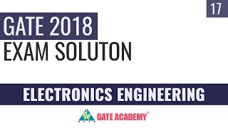 (Part-17) Digital Electronics | Electronics Questions & Solution GATE 2018