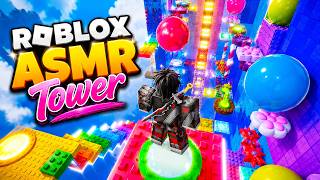 ROBLOX Satisfying ASMR Tower Obby Parkour Gameplay 4K 60fps | No Copyright Gameplay | 115