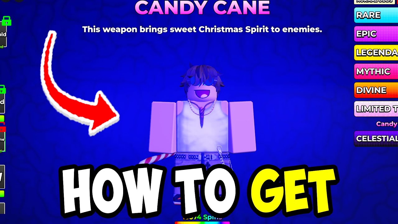 Как получить демонстрационный стенд с оружием «Леденец-трость» в игре Hunty Zombie! | Обновление ...