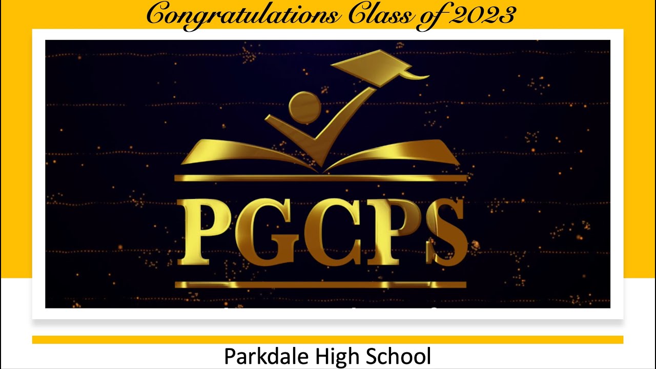Parkdale High School 2023 Commencement YouTube