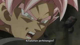 Momen Vegeta vs Goku black sub indo