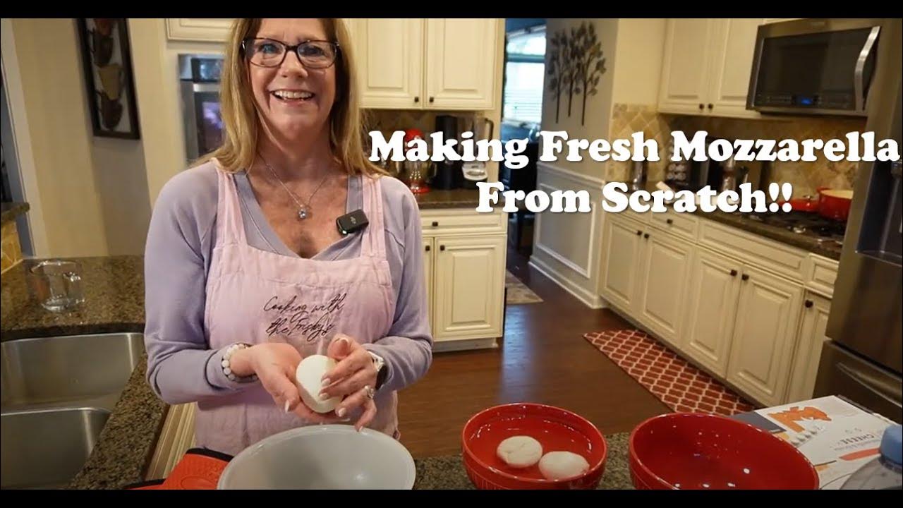 Making Fresh Mozzarella From Scratch YouTube