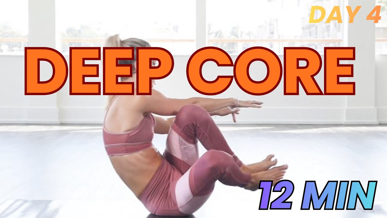 12 MIN CORE WORKOUT | Day 4 – Deep Core Burn | 7 Day Core Sculpt ...