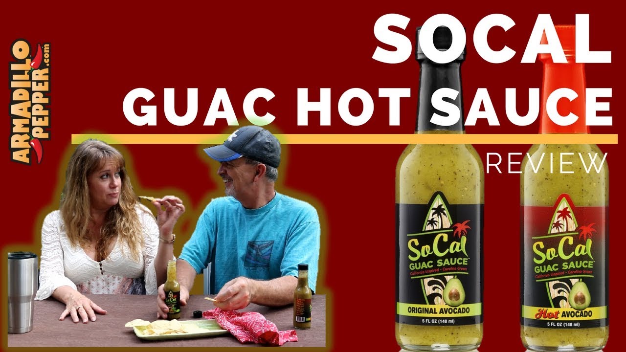 SoCal Guac Hot Sauce Review Guacamole Hot Sauces YouTube