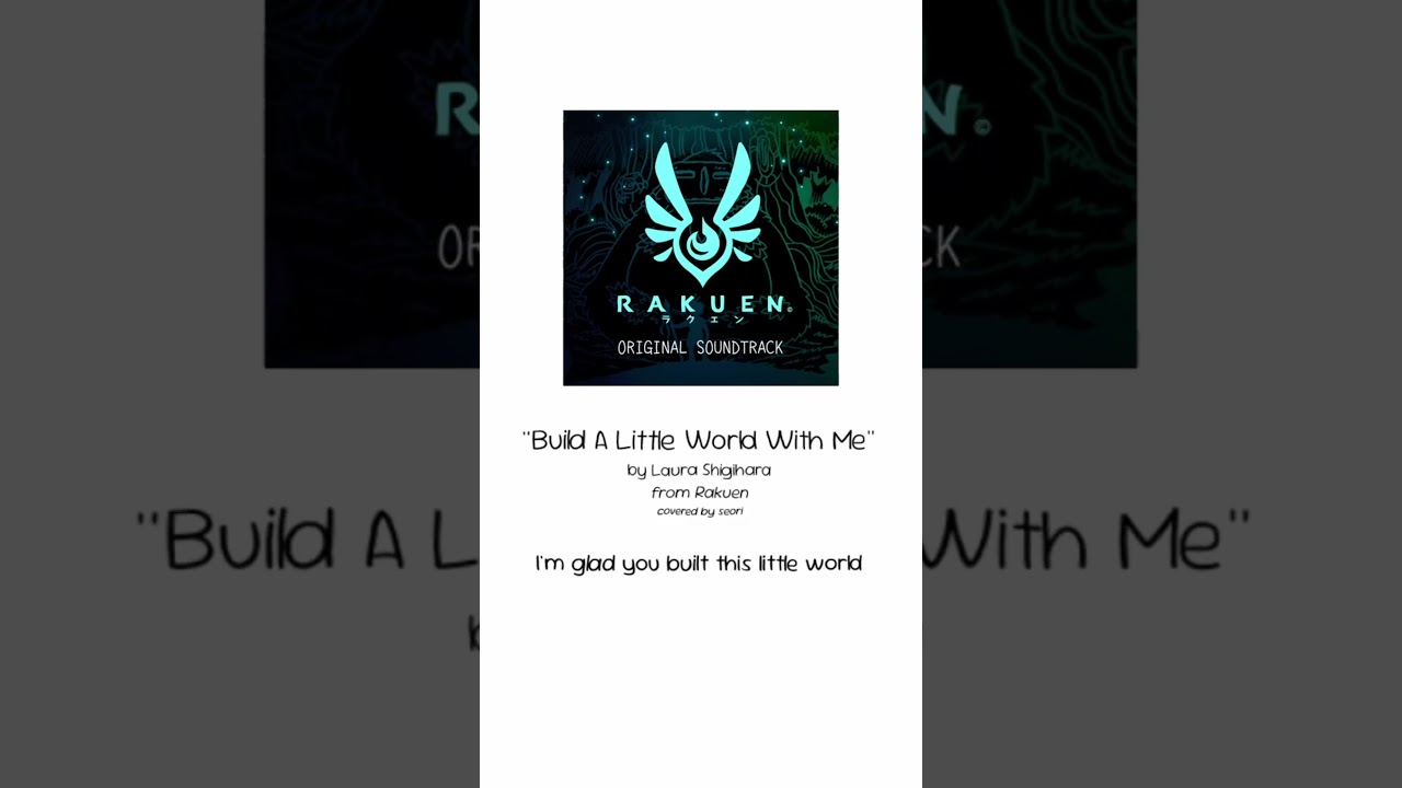 [#singingmarch 2026] laura shigihara - build a little world with me | seori short cover