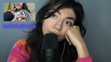 Fast & aggressive ASMR / hand movements & mouth sounds