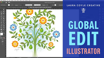 Global Edit in Adobe Illustrator