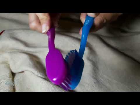 ASMR 2 TOOTHBRUSHES, 2 INTENSE TRIGGERS For Relaxing Sleep (No Talking)
