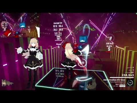 ビートセイバー［Abnormalize (TV Size)/凛として時雨 [Psycho-Pass Opening] - Ling Tosite Sigure(Expert)］