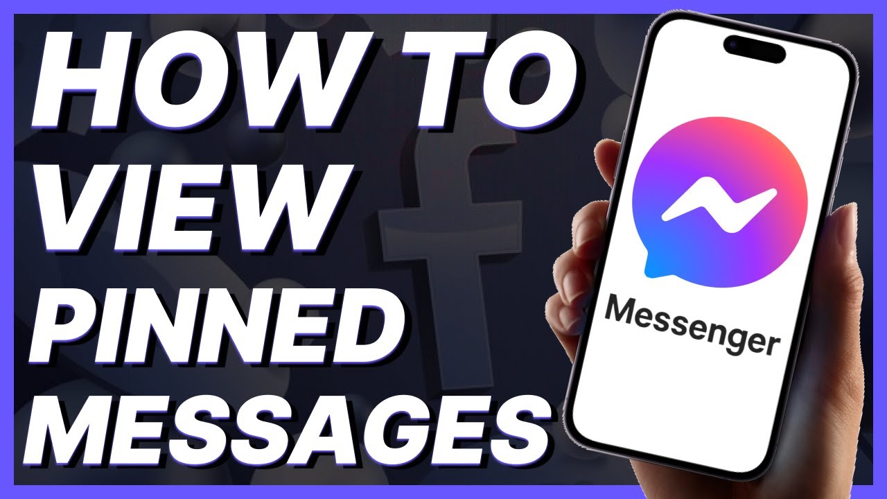How To View Pinned Messages In Messenger (2024)