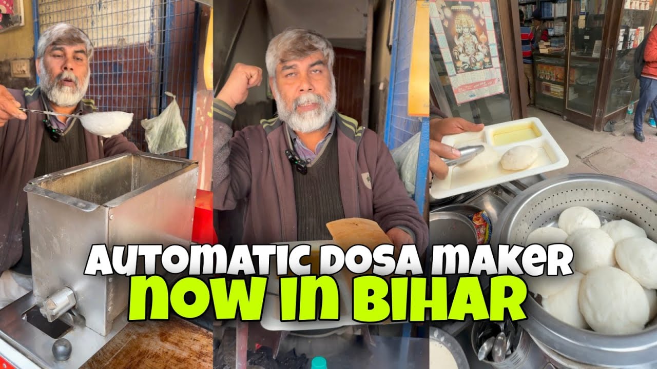 automatic-dosa-maker-in-patna-bihar-youtube