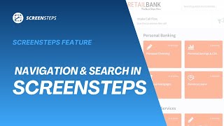 Screensteps Feature Navigation And Search