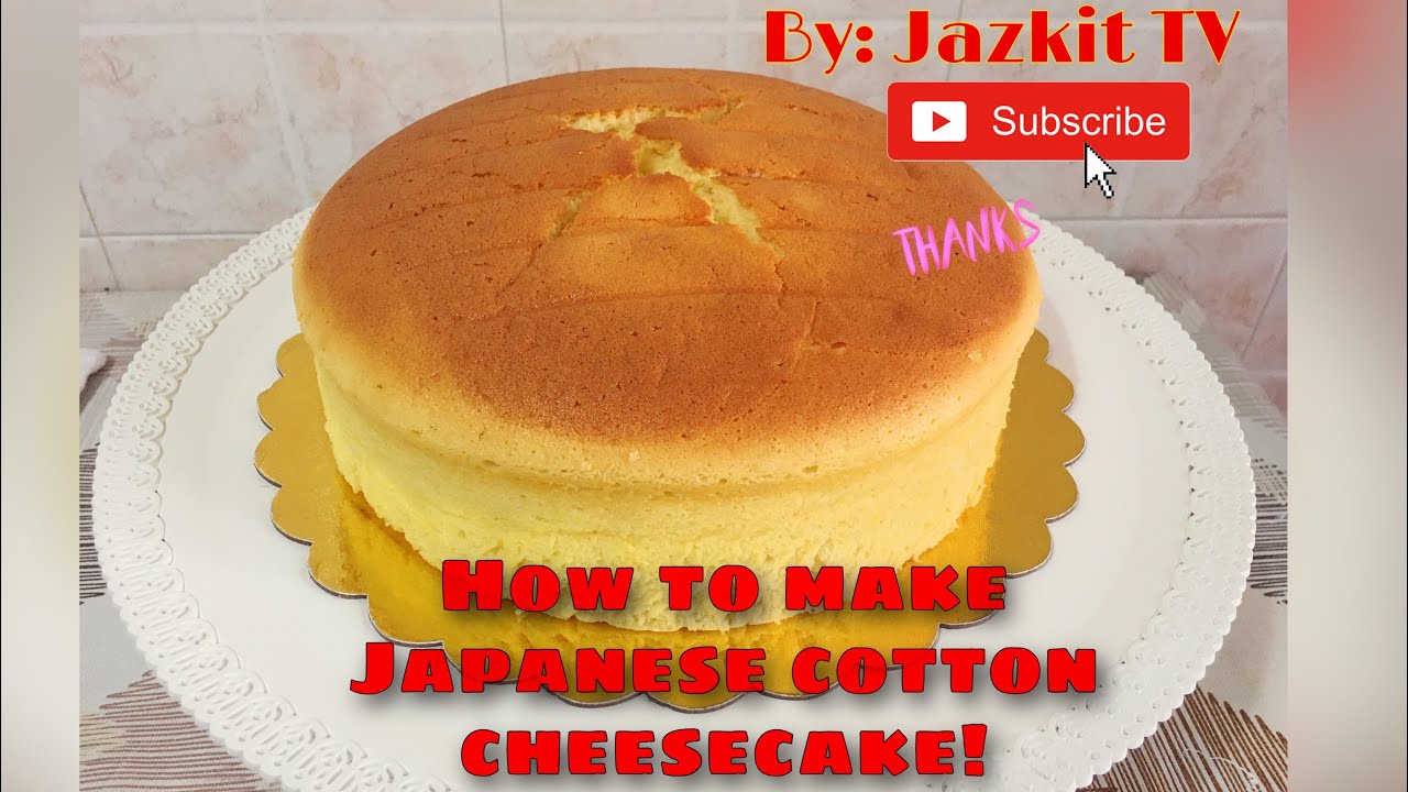 Video/Vlog 1 My first ever video/cookingvlog! Let’s bake Japanese cotton cheesecake