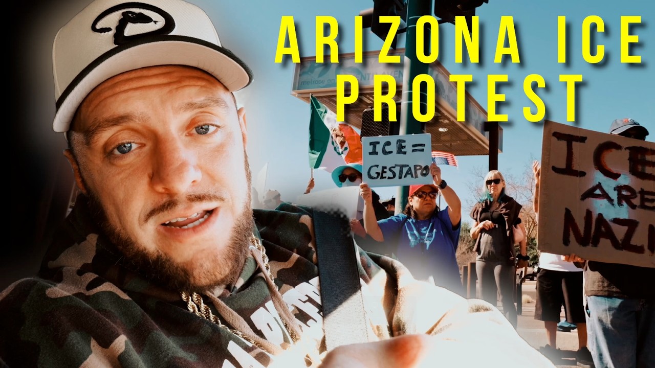 Getting Caught Up At A Ice Protest