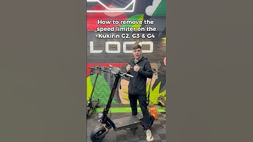 How to remove the speed limiter on the Kukirin G2, G3 and G4