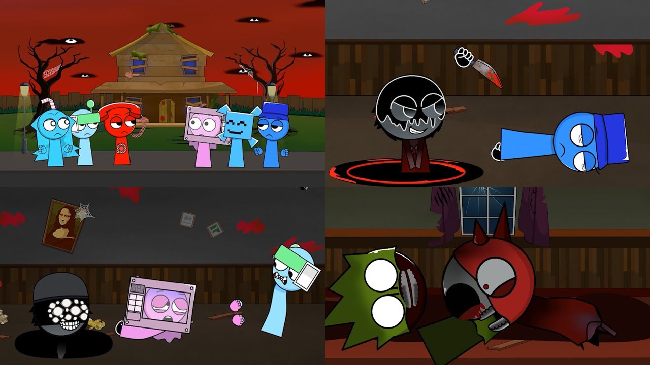 Animation Showdown Fnf 🎬 Incredibox Sprunki - House of Horrors S3 Part 7 | FNF Horror ...
