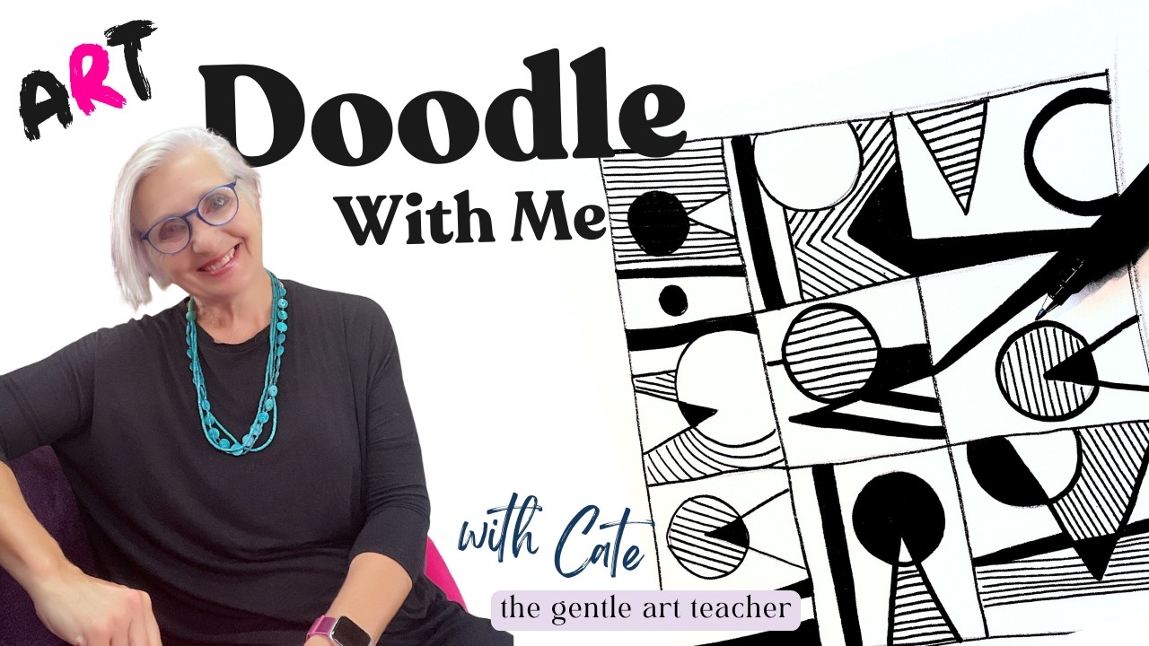 Геометрические узоры, простые для начинающих | Рисуем вместе