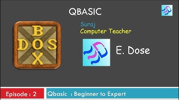 QBASIC  : Beginner to Expert |  Episode 2 | Arithmetic Operators and Hierarchy