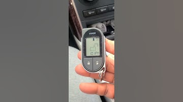 Como se activa y desactiva el sistema de Valet en el control Viper 7756v.