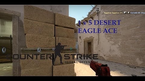 1V5 DEAGLE ACE - CS:GO Highlight