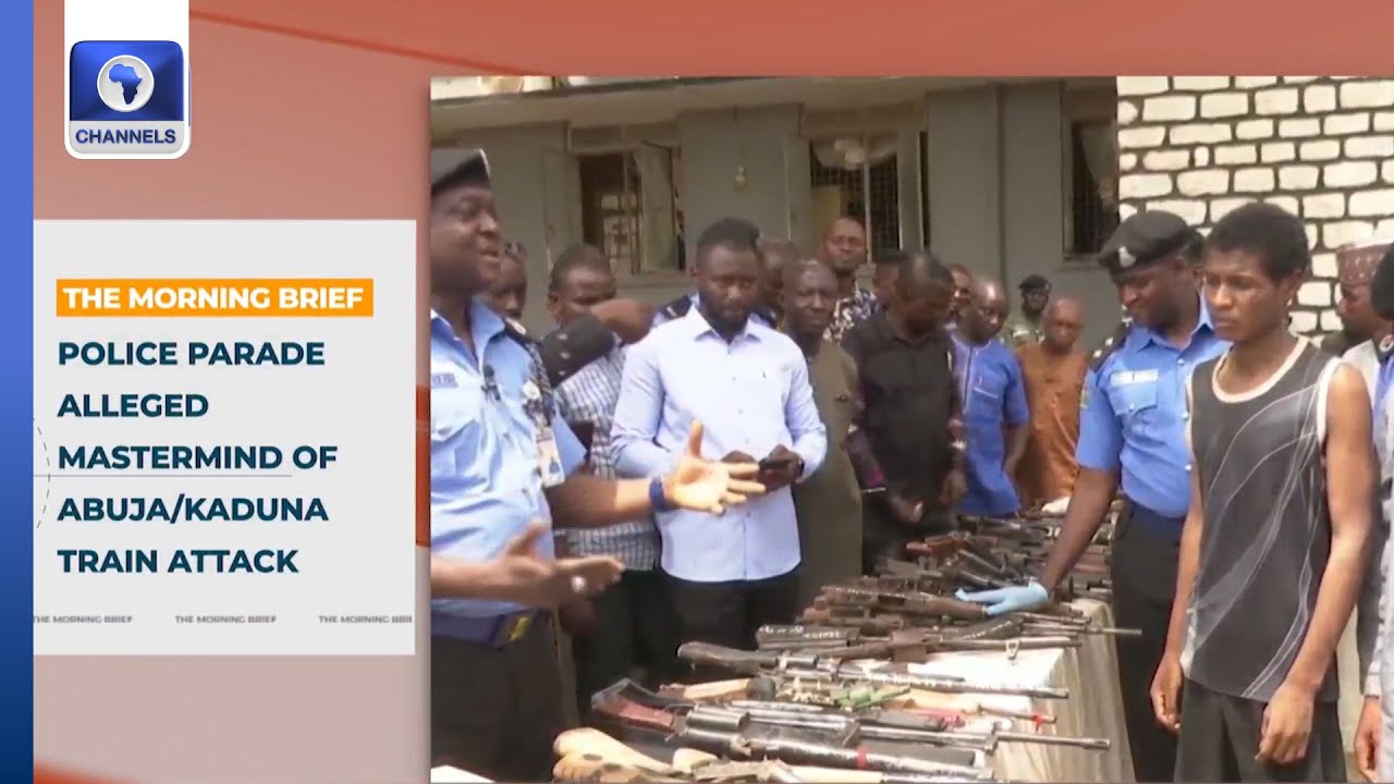 Police Parade Alleged Mastermind Of AbujaKaduna Train Attack  More  Top Stories