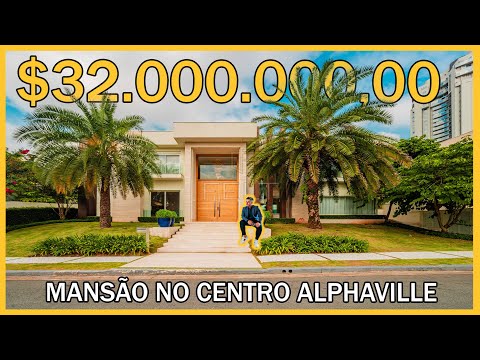 BREATHTAKING R$32,000,000.00 MANSION IN THE HEART OF ALPHAVILLE