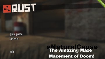 The Amazing Maze Mazement of Doom! - A Rust Maze!