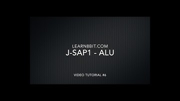 J-SAP1 - ALU & Registers