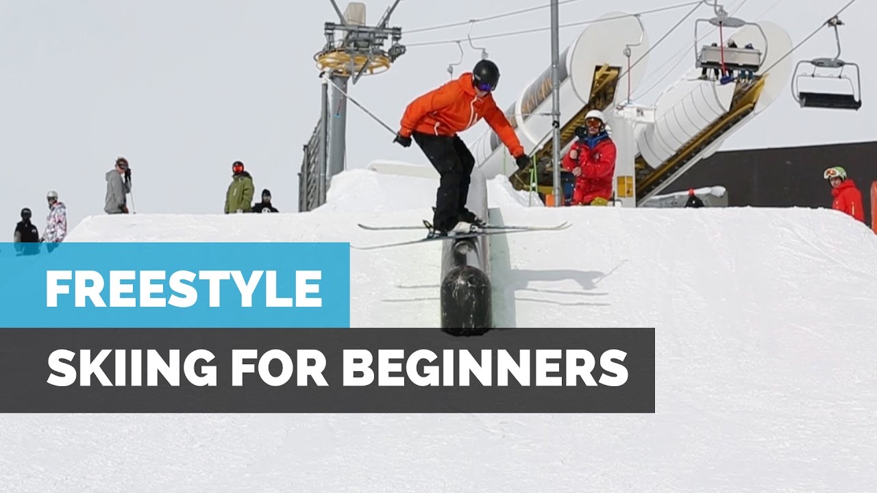 Freestyle Skiing For Beginners How To Ski In The Park Youtube regarding The Most Elegant  how to ski park regarding Home