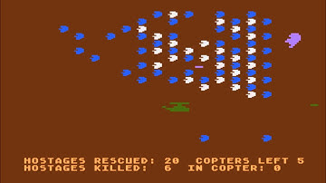 Hostage Rescue for the Atari 8-bit family