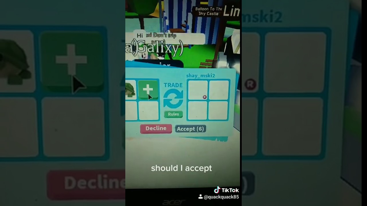 Trading pets in adopt me😊 YouTube