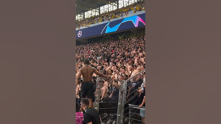 When PSG ULTRAS take over Westfalenstadion.