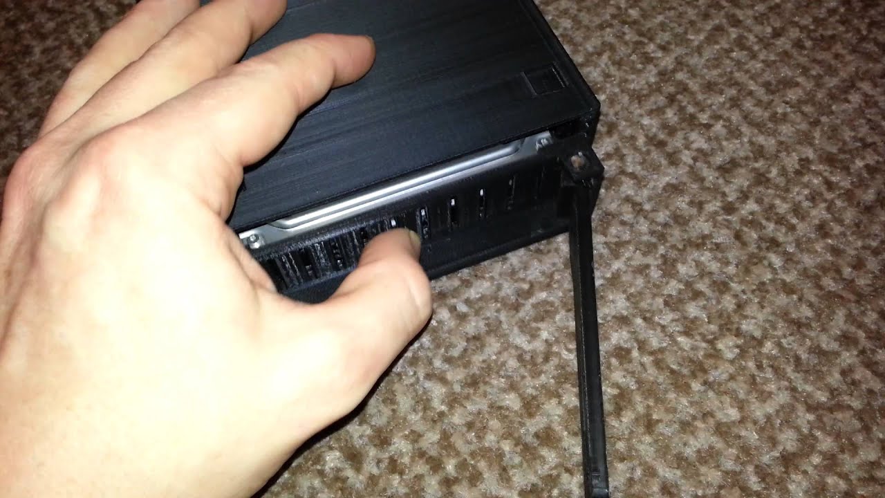 3D printed hot swap HD caddy