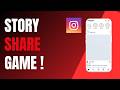 How to Use Instagram Story Share to WhatsApp !