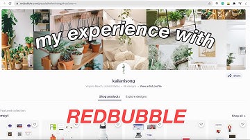 my experience with redbubble 💰 how i earned money