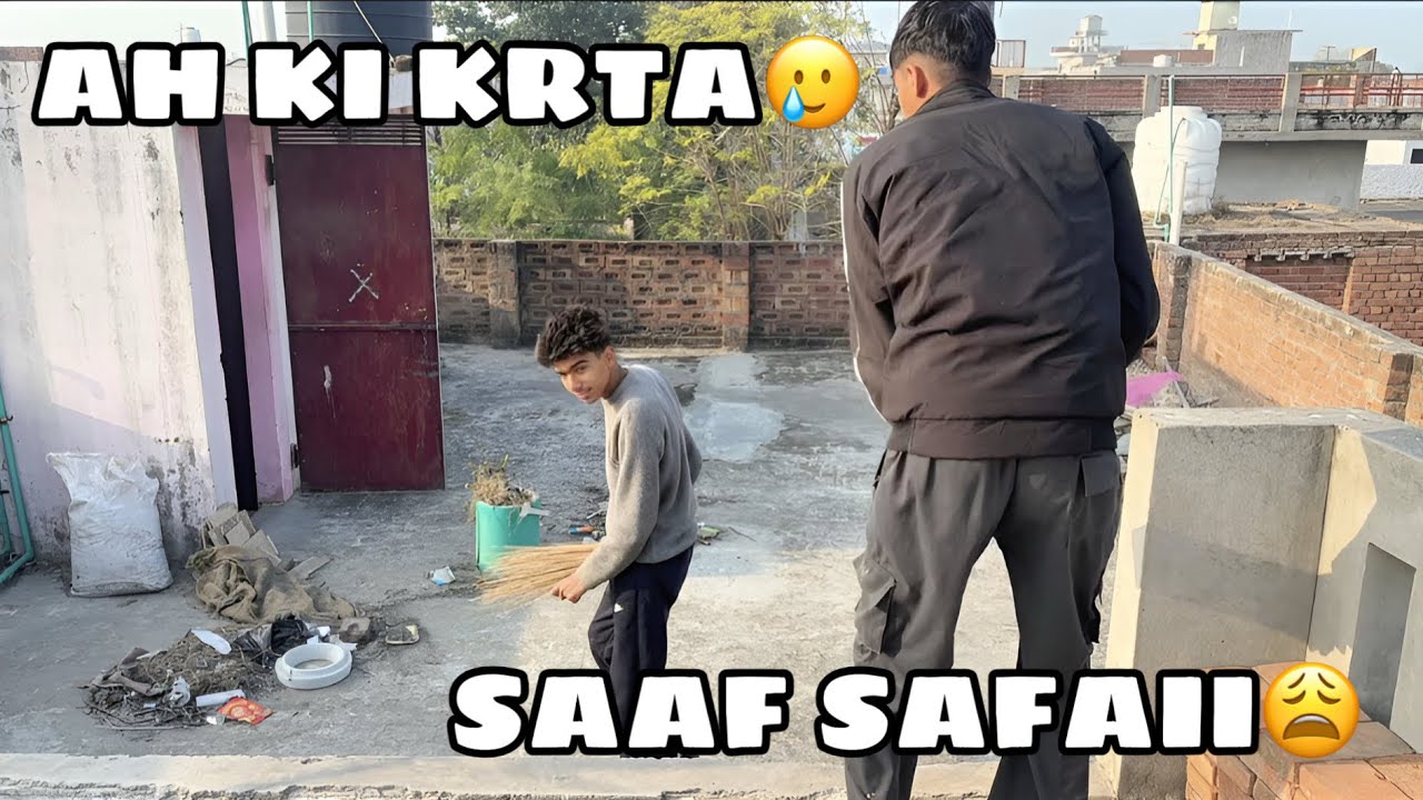 AH KI HOGYA AAJ ROOF TE?😳