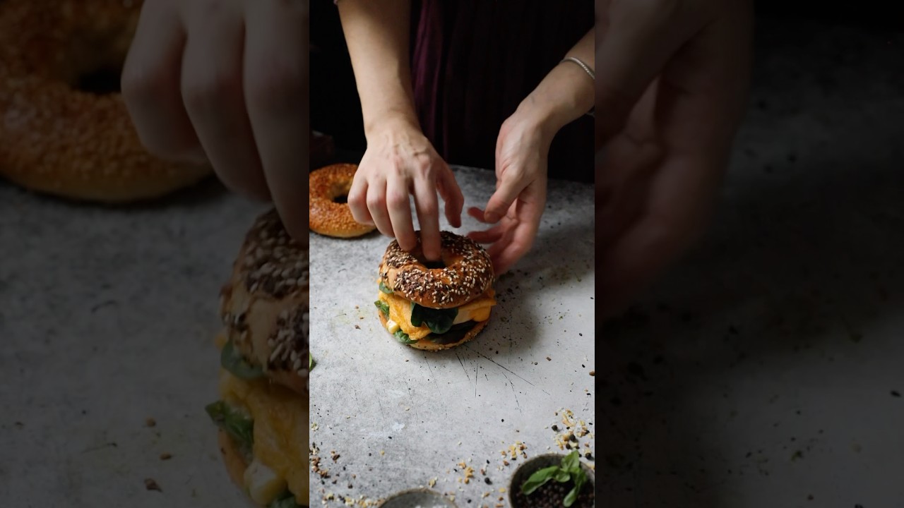 High-Protein  Easy Bagels❤️ 