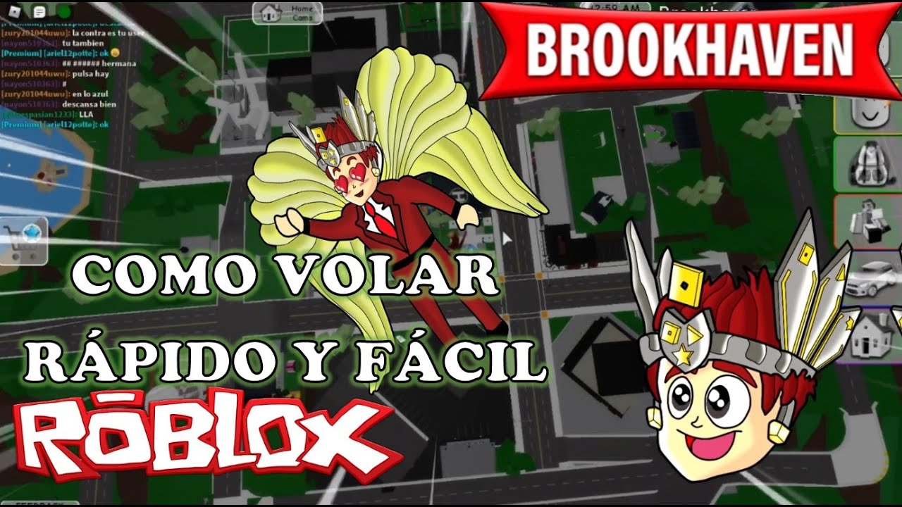 REAL* TRUCO PARA VOLAR EN BROOKHAVEN RP ROBLOX