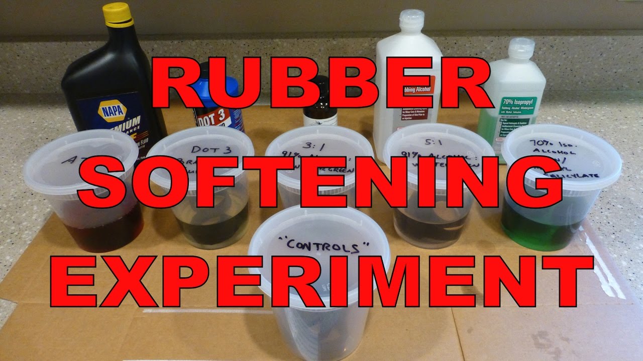 How to Soften Old Rubber Tires 
