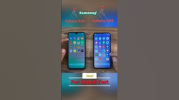 Loading Time BATTLE! A26 vs A54 – Which is Quicker#shorts