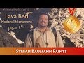 Plein Air Painting in Lava Beds National Monument  y Stefan Baumann