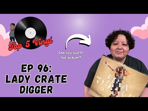 96 Lady Crate Digger Ranks Her TOP 5 VINYL Albums Vinyl Community LP Covers Music Collection
