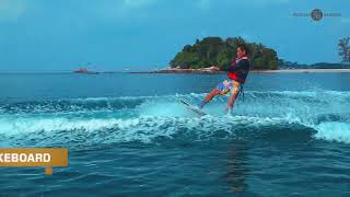 Wakeboarding in Nirwana Gardens Bintan