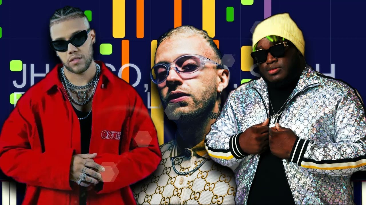 Jhay Cortez (Jhayco) , Feid, Sech - EN LA DE ELLA (PRO MIDI FILE REMAKE) - "in the style of"