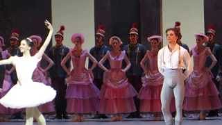 Sergei Polunin / Erika Mikirticheva - Coppelia 19.01.2014 curtain call