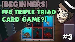 [GameMaker Beginner] FF8 Card Game Tutorial [#3] Pre-AI Setup