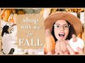 SHOP WITH ME FOR AUTUMN | Target, HomeGoods, Crate &amp; Barrel + full FALL DECOR HAUL !