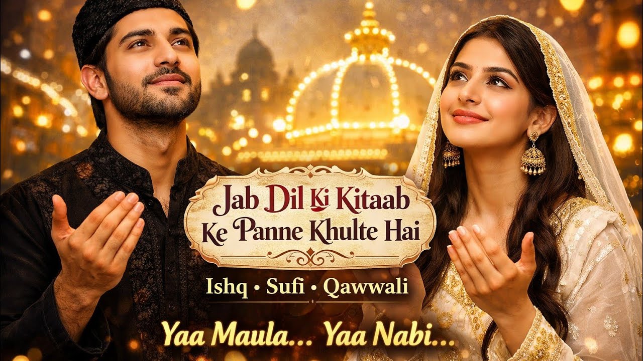 Jab Dil Ki Kitaab Ke Panne Khulte Hai | Heart Touching Sufi Qawwali | Sufi Mehfil Qawwali
